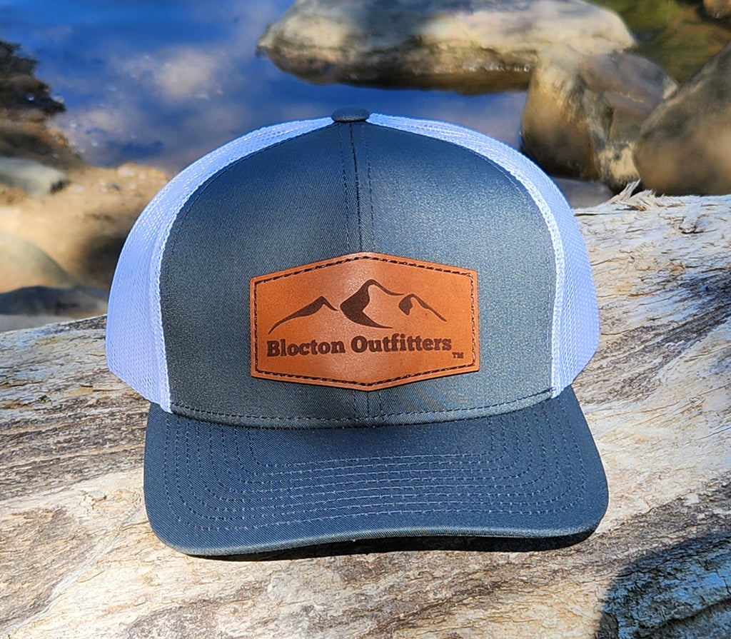 Blocton Outfitters Leather Patch Hat